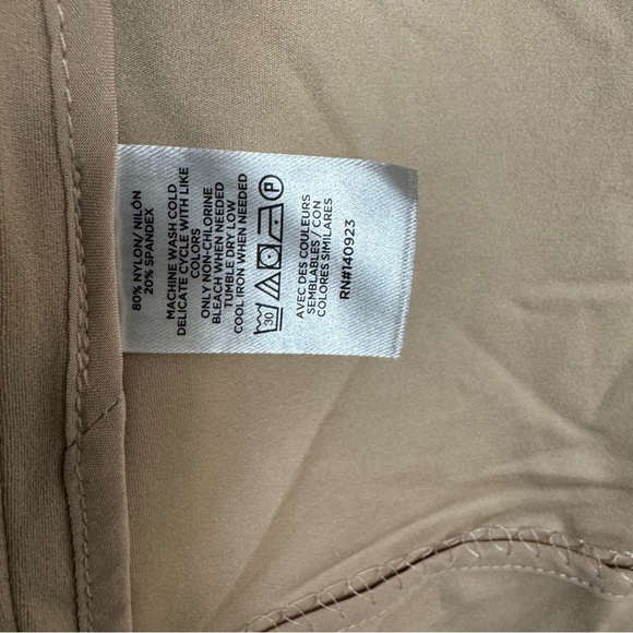 Lou & Grey oversized‎ Heavyweight Luvstretch Light Tan Blazer New - Picture 5 of 6